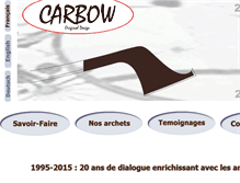 Tablet Screenshot of carbow.com